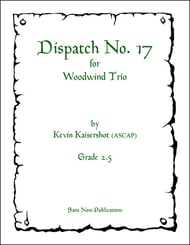 Dispatch No. 17 Woodwind Trio cover Thumbnail